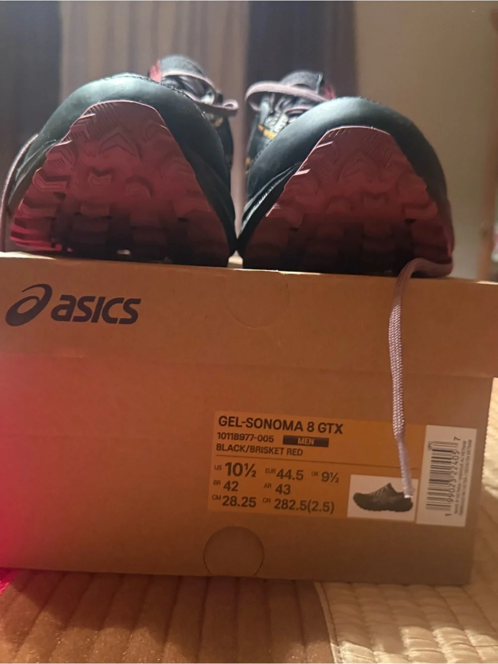 Asics GEL-SONOMA 8 GTX Trail Shoe - Black